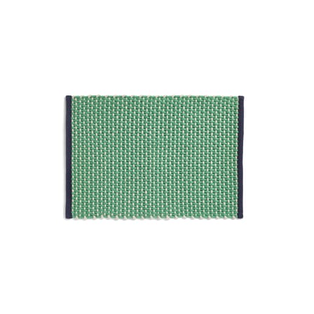Teppich  textil grün / Jute & Wolle - 50 x 70 cm - Hay