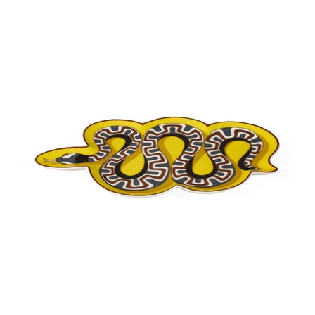 Plateau Snake céramique / 15 × 23,5 cm - Jonathan Adler