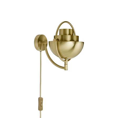 Applique avec prise Multi-Lite métal / Modulable & orientable - Louis Weisdorf, 1972 - Gubi