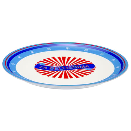 Assiette à pizza Bel Paese - La Bellissima   / Assiette de présentation - Ø 32 cm - Bitossi Home