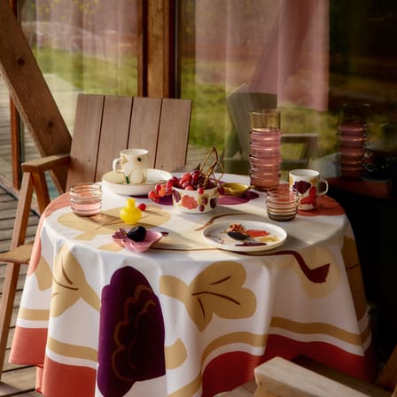 Bol Kukasta kukkaan céramique multicolore / Ø 12,5 x H 7 cm - 50 cl - Marimekko