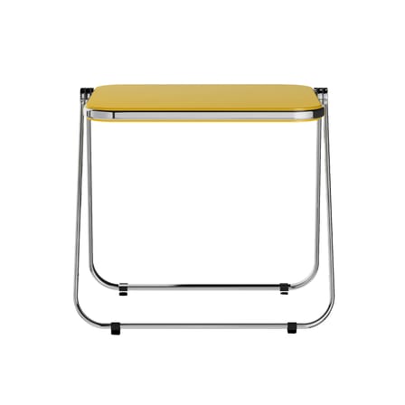 Bureau pliable Platone bois jaune / Giancarlo Piretti, 1970 - 83 x 65 cm - ANONIMA CASTELLI