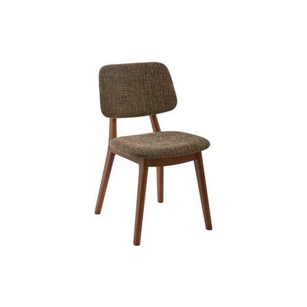 Chaise rembourrée Happy Days tissu marron - Pols Potten