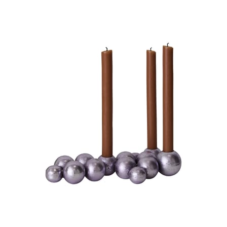 Chandelier Bubble métal violet / 25 x 12 cm - HK LIVING