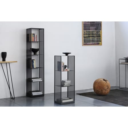 Étagère Tristano Large métal noir / H 190 cm - Zeus