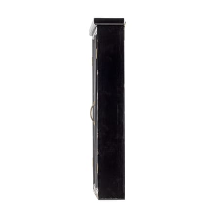 Hazem Wall storage wood black / Compartmentalized display case - W 50 x D 14 x H 80 cm - Bloomingville