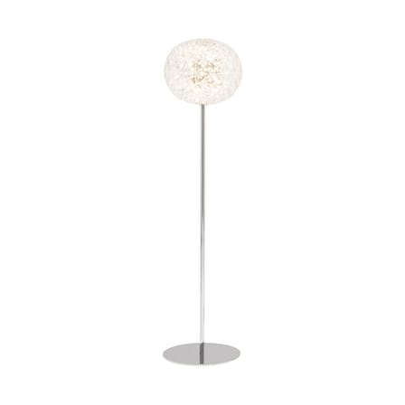 Lampadaire Planet plastique transparent métal / LED - H 130 cm - Kartell