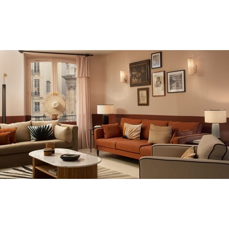Lampe de table Sicilia Small céramique vert / H 50 cm - Maison Sarah Lavoine