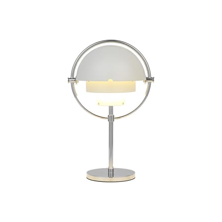 Lampe extérieur sans fil rechargeable Multi-Lite métal blanc / Louis Weisdorf, 1972 - Gubi