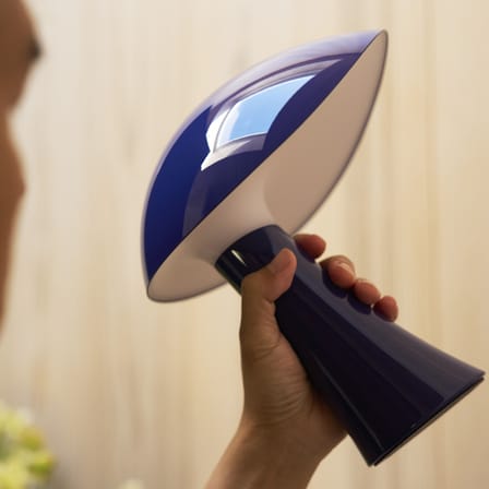 Lampe sans fil rechargeable Rumee bleu - Louis Poulsen