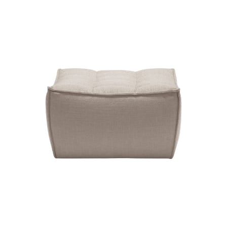 N701 Pouf textile beige / UK version - 70 x 70 cm - Ethnicraft
