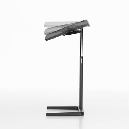 Pult NesTable plastikmaterial grau / Laptoptisch - Neigbare Tischplatte - Vitra