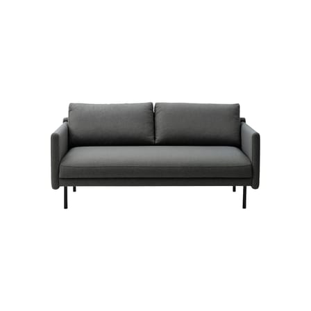 Divano destro Rar tessuto grigio / 2 posti - L 168,5 cm - Normann Copenhagen