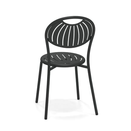 Stapelbarer Stuhl Coupole metall Metall - Emu
