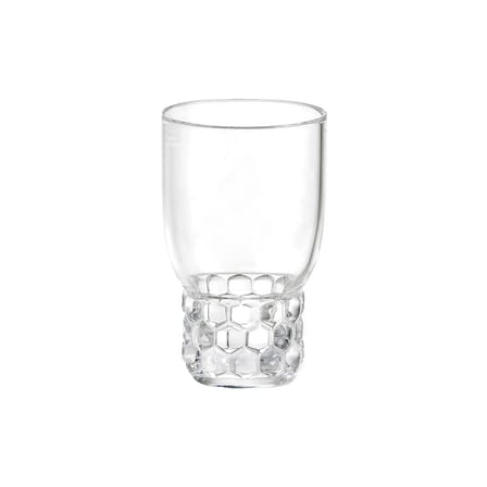 Verre Jellies Family plastique transparent / Medium - H 13 cm - Kartell