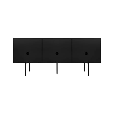 Buffet Bau bois noir / L 180 x H 79 cm - NOO.MA
