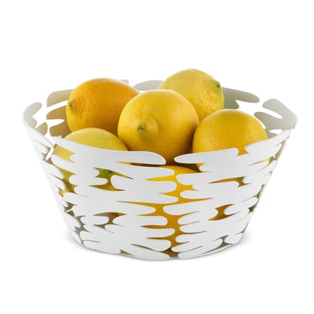 Corbeille Barket métal noir / Ø 21 cm - Alessi