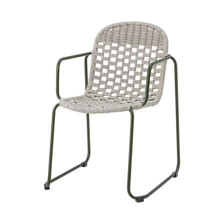 Fauteuil empilable Calana / Tressage polypropylène - Bloomingville