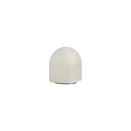 Lampada da tavolo Parade LED vetro bianco / H 16 cm - Vetro - Hay
