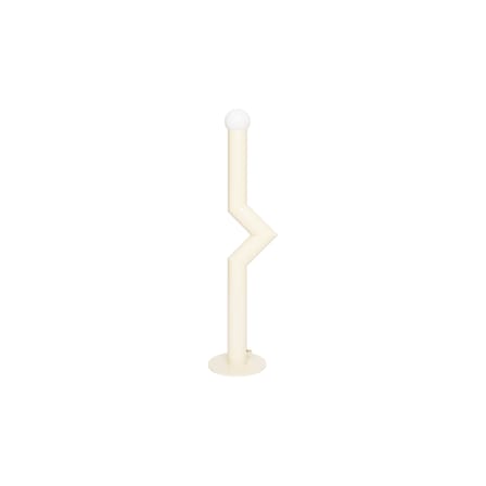 Lampadaire Déviation Simple by Axel Chay métal beige / H 120 cm - Exclusivité - Axel Chay