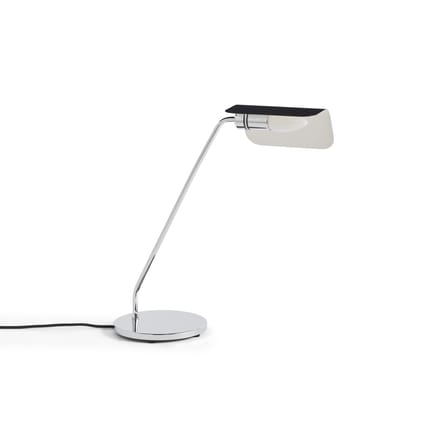 Lampe de table Apex métal noir / H 38 cm - Orientable - Hay