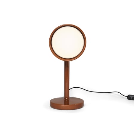 Lampe de table Céramique Side céramique rouge / Ronan Bouroullec - Fabriqué à la main - Flos
