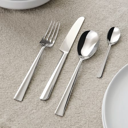 Ménagère Asta métal / 24 couverts - 6 personnes / Seconde vie - Alessi