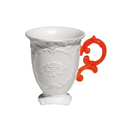 Mug I-Mug céramique orange blanc - Seletti