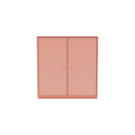 Portaoggetti Cover Cabinet legno rosa / L 69,6 x P 30 x H 72,6 cm - 2 supporti - MONTANA