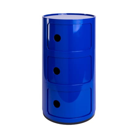 Rangement Componibili bleu / 3 portes - Exclusivité en édition limitée - Kartell