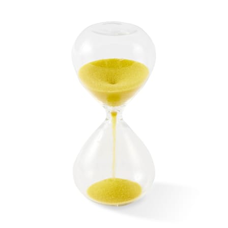 Sablier Ball XXS jaune /  30 sec. - H 8,5 cm - Pols Potten