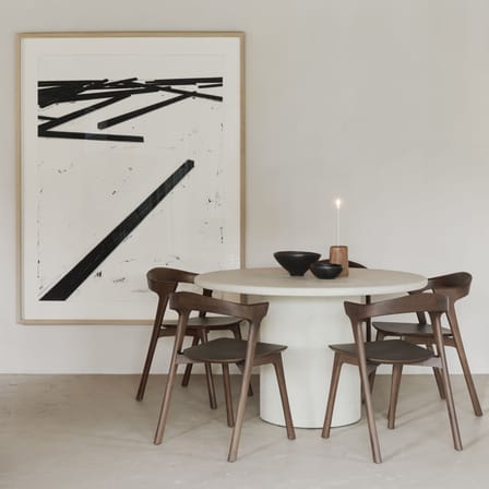 Table ronde Elements / Ø 125 cm - 4 personnes / Microciment - Ethnicraft