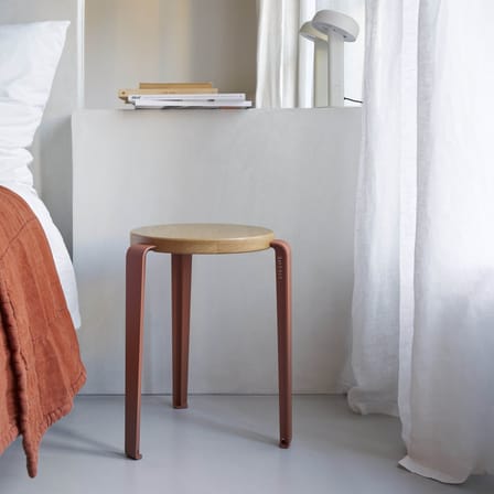 Tabouret empilable Lou by Heju / H 45 cm - Chêne éco-certifié - TIPTOE