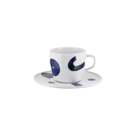 Set de 4 tasses à café + soucoupes Itsumo - Yunoki - Alessi