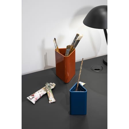 Vase Canvas Large céramique marron / H 20,5 cm - Fait main - raawii