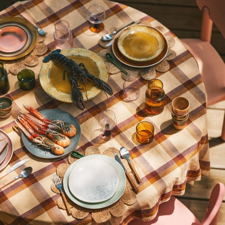 Set de 2 assiettes 70s ceramics / Ø 27,5 cm - HK LIVING