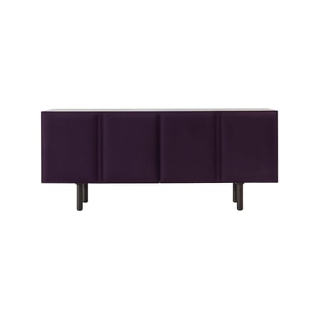 Buffet Tacito violet / L 180 x H 77 cm - Portes en feutre - Magis