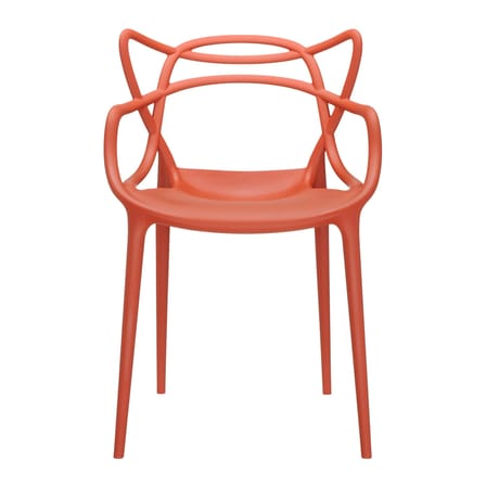 Chaise empilable Masters rouge / Philippe Starck, 2010 - Kartell