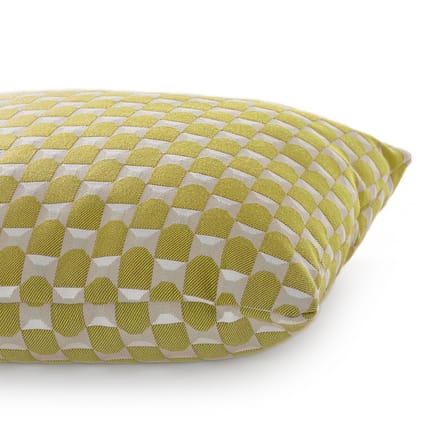 Coussin d'extérieur Liberty tissu jaune / 45 x 45 cm - Kartell
