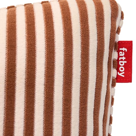 Coussin Square tissu marron / Tissu éponge - 50 x 50 cm - Fatboy