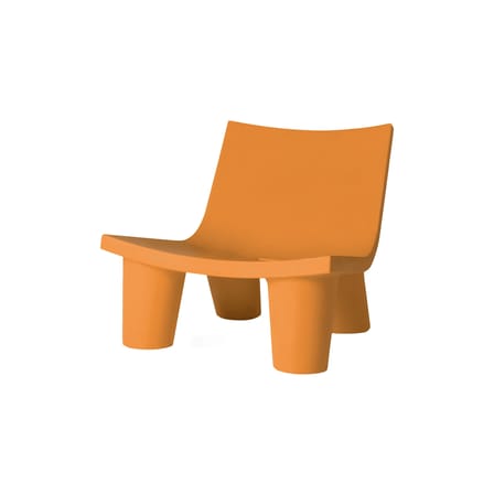 Fauteuil bas Low Lita plastique orange - Slide