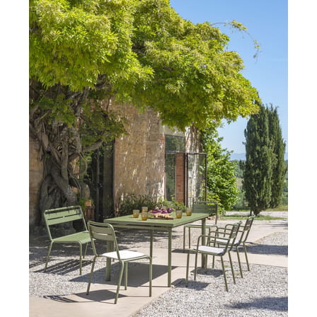 Fauteuil empilable Star / Aluminium - Emu