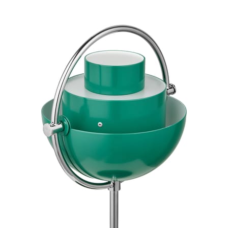 Lampe extérieur sans fil rechargeable Multi-Lite métal vert / Louis Weisdorf, 1972 - Gubi