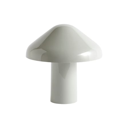 Lampe extérieur sans fil rechargeable Pao plastique gris - Hay