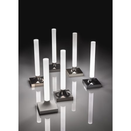 Lampe sans fil rechargeable Goodnight LED plastique métal - Kartell
