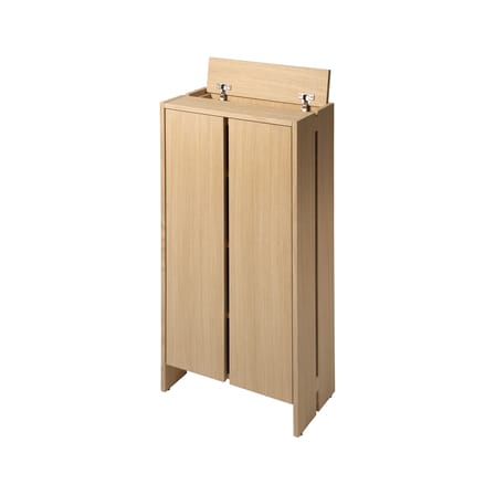 Meuble à chaussures Parcel Tall bois naturel / L 55 x H 110 x P 30 cm - Ferm Living