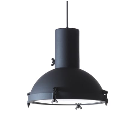 Suspension Projecteur 365 métal gris noir / Ø 37 cm - Le Corbusier, réédition 1954 - Nemo