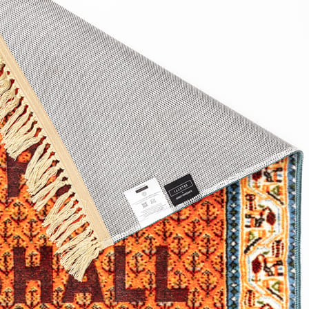 Tapis Burnt - The Dream  multicolore / 80 x 120 cm - Inscription obtenue par combustion - Seletti