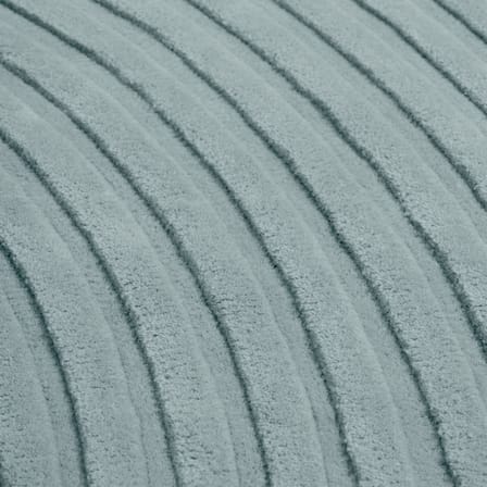 Teppich Relevo textil grün / 200 x 300 cm - handgetuftet - Muuto