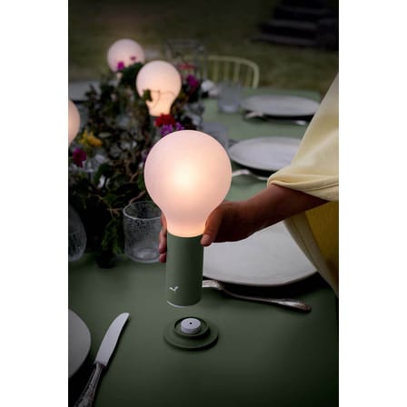 Accessoire  métal noir / Socle aimanté pour lampe sans fil Aplô LED - Fermob